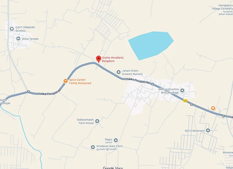 Layout Location Map