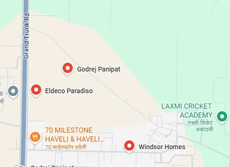 Layout Location Map